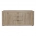 Μπουφές Doha pakoworld σε sonoma απόχρωση 180x45x80.5εκ