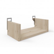 Ραφιέρα τοίχου Derva pakoworld σε oak απόχρωση 30x15x10cm