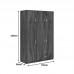 Ντουλάπα τρίφυλλη με συρτάρια Royal pakoworld καρυδι-oak 150x58x230εκ Ντουλάπα τρίφυλλη με συρτάρια Royal pakoworld καρυδι-oak 150x58x230εκ