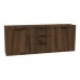 Μπουφές Doha pakoworld καρυδί με oak 210x45x80.5εκ