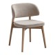 Καρέκλα Siena pakoworld rubberwood σε φυσική-εκρού απόχρωση 48x50x81εκ