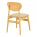 Καρέκλα Cardith pakoworld rubberwood-plywood σε φυσική απόχρωση-pu μπεζ 48x51x78εκ Καρέκλα Cardith pakoworld rubberwood-plywood σε φυσική απόχρωση-pu μπεζ 48x51x78εκ