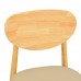 Καρέκλα Cardith pakoworld rubberwood-plywood σε φυσική απόχρωση-pu μπεζ 48x51x78εκ Καρέκλα Cardith pakoworld rubberwood-plywood σε φυσική απόχρωση-pu μπεζ 48x51x78εκ