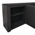 Μπουφές Kalya pakoworld σε ανθρακί απόχρωση 220x49x89.5εκ