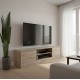Έπιπλο τηλεόρασης Sasa I pakoworld σε sonoma απόχρωση 150x35x41.5εκ Έπιπλο τηλεόρασης Sasa I pakoworld σε sonoma απόχρωση 150x35x41.5εκ