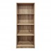 Βιβλιοθήκη Kendy pakoworld sonoma 60x30x167εκ