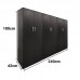 Ντουλάπα εξάφυλλη Lego pakoworld wenge 240x42x180εκ