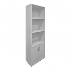 Βιβλιοθήκη Tekaro pakoworld λευκό 57x33x180εκ Βιβλιοθήκη Tekaro pakoworld λευκό 57x33x180εκ