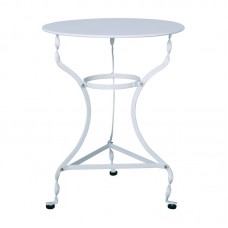 ΠΑΡΑΔΟΣΙΑΚΟ Τραπέζι Μέταλλο Βαφή Άσπρο 1τμχ