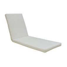 SUNLOUNGER Cushion Ecru Fabric (Water Repellent) 196x60/7 Velcro 1pcs