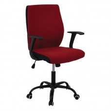 BF3900 Office Armchair Black/Red Fabric 1pcs