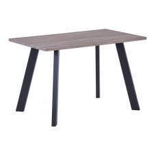 BAXTER Table 120x70cm Sonoma Oak (Black Paint) 1pcs