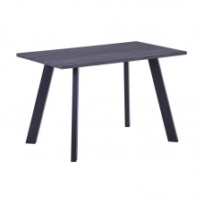 BAXTER Table 120x70cm Grey Walnut (Black Paint) 1pcs