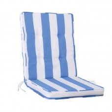 GORD Low Cushion Stripe Blue 100(45+55)x45/5cm 1pcs