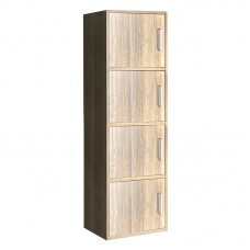 CLOSET Storage Cabinet 42x30x106 Sonoma 1pcs