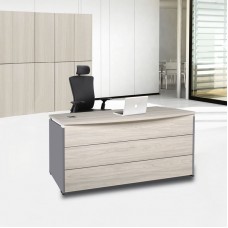 PROGRESS Desk 140x80 Elm/Grey 1pcs