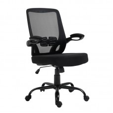 BF2930W Office Armchair Black Mesh/Fabric 1pcs