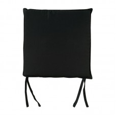 SALSA Μαξιλάρι καρέκλας (2cm) Μαύρο 1τμχ