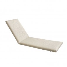 SUNLOUNGER Μαξιλάρι Ξαπλώστρας Textilene Μπεζ με Φερμουάρ & Velcro (Foam+Polyester) 1τμχ