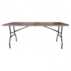 BLOW Catering Folding-In-Half Table 180x74 Brown 1pcs