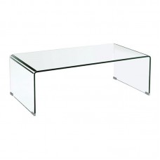 GLASSER Τραπεζάκι Σαλονιού Καθιστικού Διάφανο Γυαλί 12mm 1τμχ