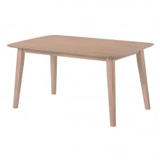 DOM Τραπέζι Τραπεζαρίας, Mdf Απόχρωση Oak 1τμχ