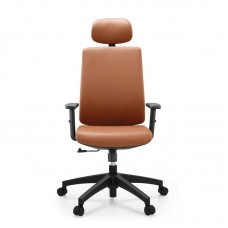 BF8200 Πολυθρόνα Γραφείου Διευθυντή, Pu Camel 1τμχ