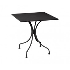 PARK Table 70x70cm Steel Black 1pcs
