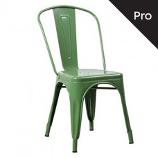 RELIX Καρέκλα, Μέταλλο Βαφή Πράσινο 1τμχ