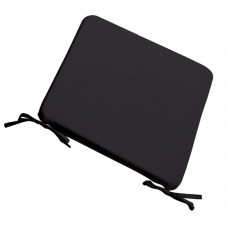 STOOL Seat Cushion 39x39/3cm Black 1pcs