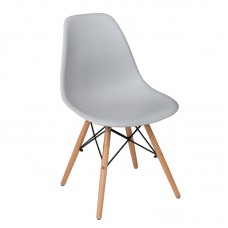 ART Wood Chair PP Grey 4pcs