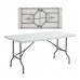 BLOW Catering Folding Table 152x76 White 1pcs