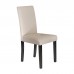 MALEVA-L Καρέκλα PU Ivory - Wenge 2τμχ