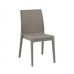 DAFNE Καρέκλα Κήπου - Βεράντας Στοιβαζόμενη, PP Rattan Look, UV Protection, Μπεζ Tortora 1τμχ DAFNE Καρέκλα Κήπου - Βεράντας Στοιβαζόμενη, PP Rattan Look, UV Protection, Μπεζ Tortora 1τμχ