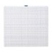 WICKER TOP Επιφάνεια Τραπεζιού Alu/Wicker Ice White/Γυαλί 1τμχ
