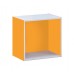 DECON Cube Kουτί Απόχρωση Πορτοκαλί 1τμχ