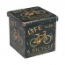 ORION Σκαμπό Αποθηκευτικό - Βοηθητικό, PU Deco Bike 6τμχ