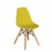 ART Wood Kid Καρέκλα Ξύλο - PP Κίτρινο 4τμχ