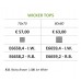 WICKER TOP Επιφάνεια Τραπεζιού Alu/Wicker Ice White/Γυαλί 1τμχ