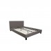WILTON Κρεβάτι Διπλό, για Στρώμα 150x200cm, PU Απόχρωση Cappuccino 1τμχ WILTON Κρεβάτι Διπλό, για Στρώμα 150x200cm, PU Απόχρωση Cappuccino 1τμχ