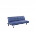 KAPPA Καναπές - Κρεβάτι Σαλονιού - Καθιστικού, Ύφασμα Μπλε 1τμχ
