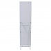 MIRROR Καθρέπτης Δαπέδου Τοίχου Ξύλινος Antique White 1τμχ
