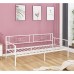 QUEEN Daybed Κρεβάτι Μέταλλο Βαφή Άσπρο 1τμχ