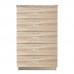 DRAWER Συρταριέρα με 5 Συρτάρια, Απόχρωση Sonoma 1τμχ DRAWER Συρταριέρα με 5 Συρτάρια, Απόχρωση Sonoma 1τμχ