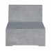 CONCRETE Καρέκλα Σαλονιού Cement Grey 1τμχ