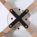 MARTIN Kαρέκλα Τραπεζαρίας Κουζίνας, Metal Cross Ξύλο, PP Άσπρο, Αμοντάριστη Ταπετσαρία 4τμχ MARTIN Kαρέκλα Τραπεζαρίας Κουζίνας, Metal Cross Ξύλο, PP Άσπρο, Αμοντάριστη Ταπετσαρία 4τμχ