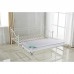 MARIN Set : Daybed (για στρώμα 90x190) + Βοηθητικό Κρεβάτι με Στρώμα 185x85 Μέταλλο Άσπρο 1τμχ