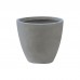 FLOWER POT-3 Cement Grey Φ35x32cm 1τμχ