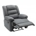 JULIA Πολυθρόνα Relax Σαλονιού - Καθιστικού, Ύφασμα Γκρι 1τμχ