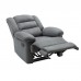 JULIA Πολυθρόνα Relax Σαλονιού - Καθιστικού, Ύφασμα Γκρι 1τμχ